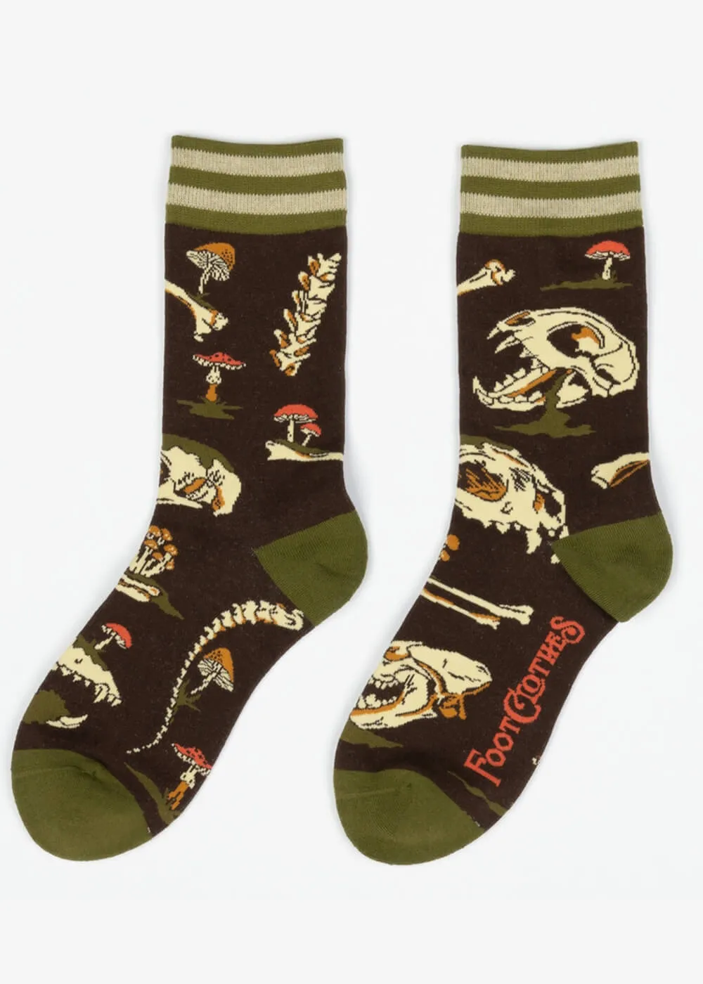 FootClothes Mossuary Socks Green