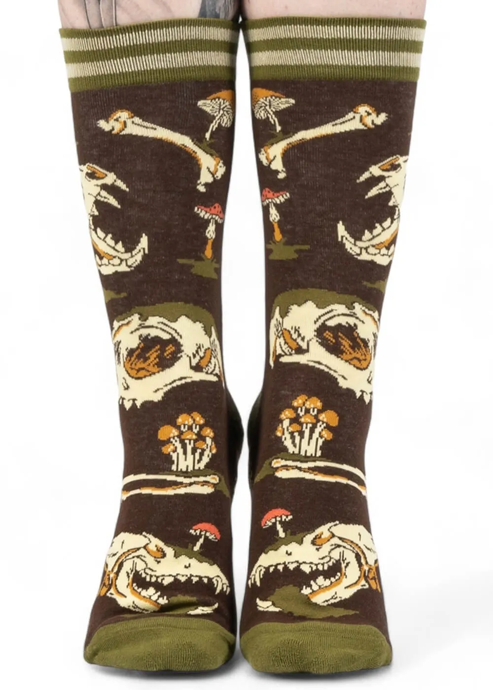 FootClothes Mossuary Socks Green