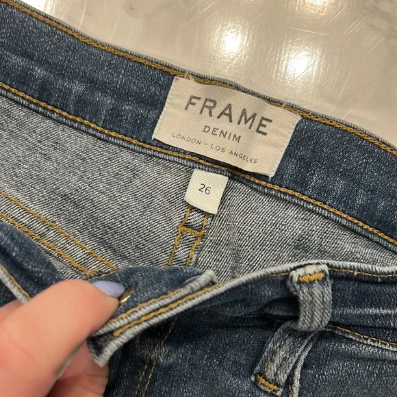 Frame Denim Women's Blue Denim Jeans
