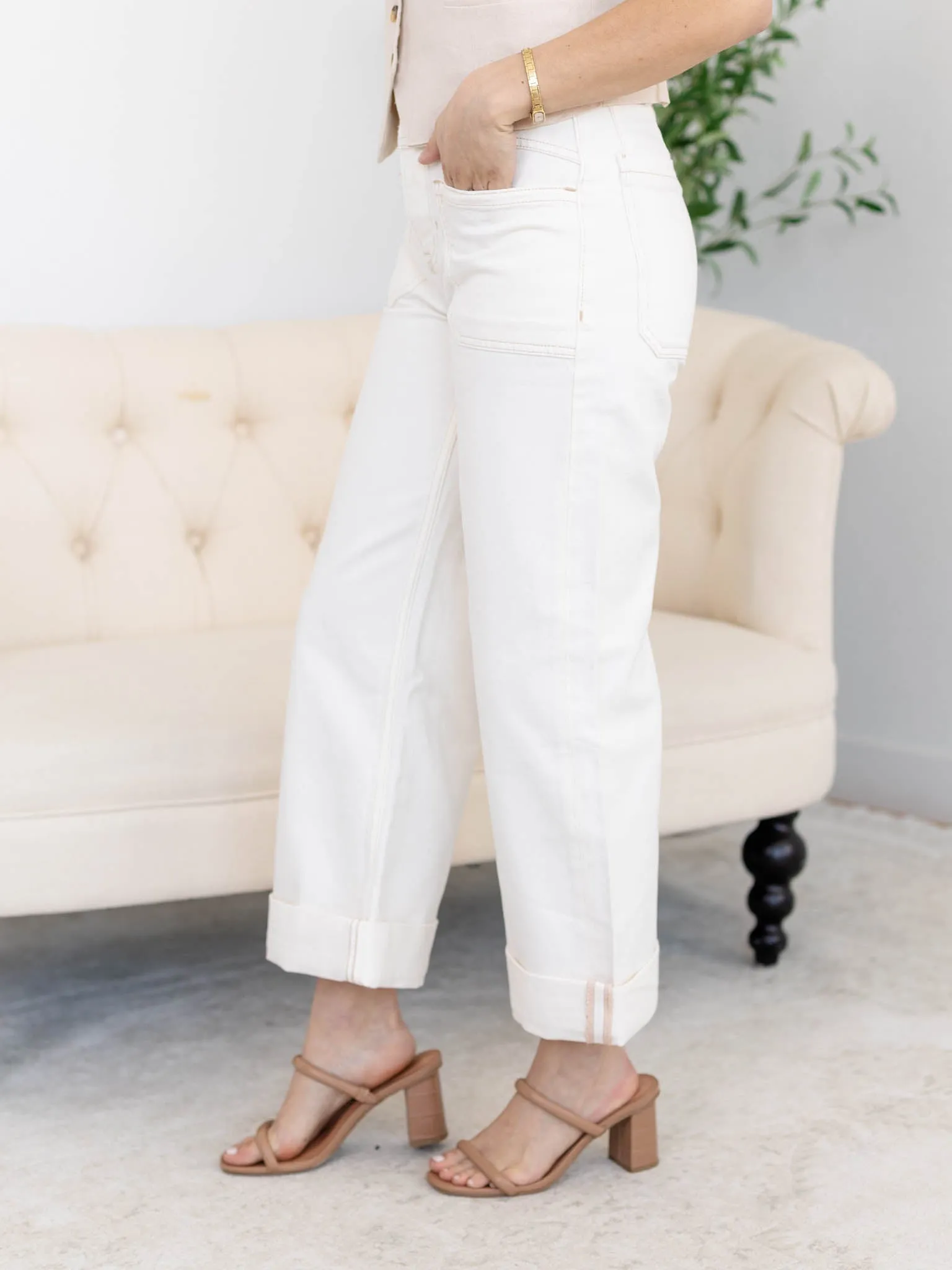 Free People Palmer Cuffed Jean