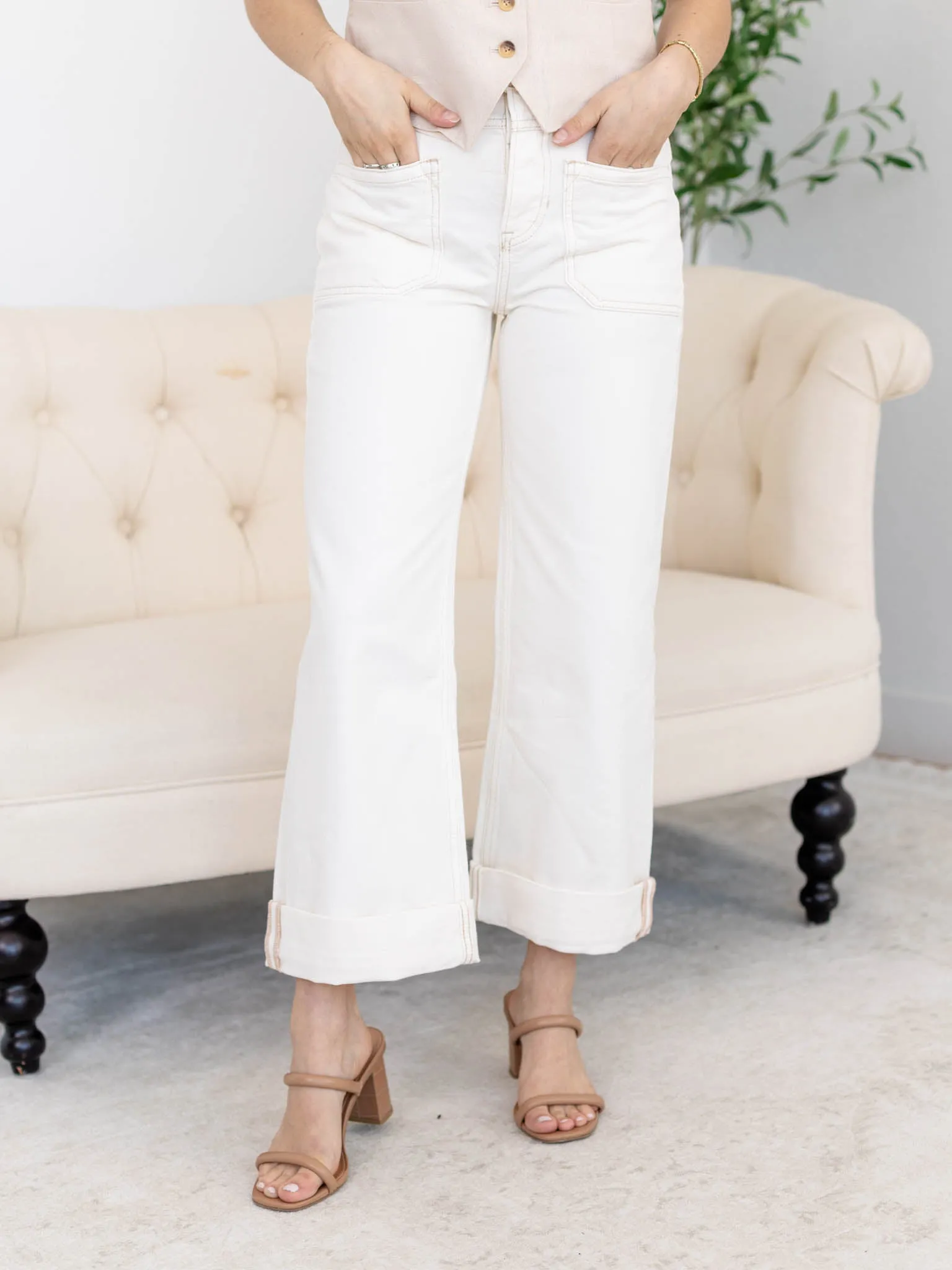 Free People Palmer Cuffed Jean