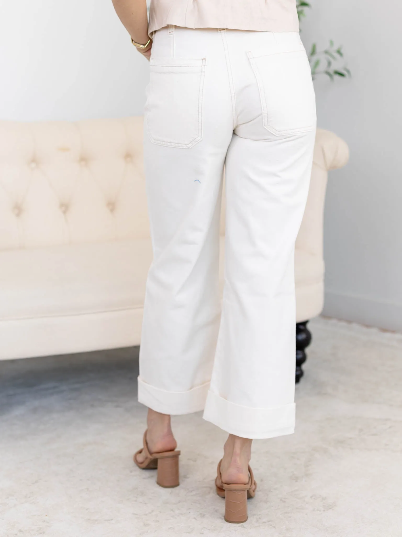 Free People Palmer Cuffed Jean