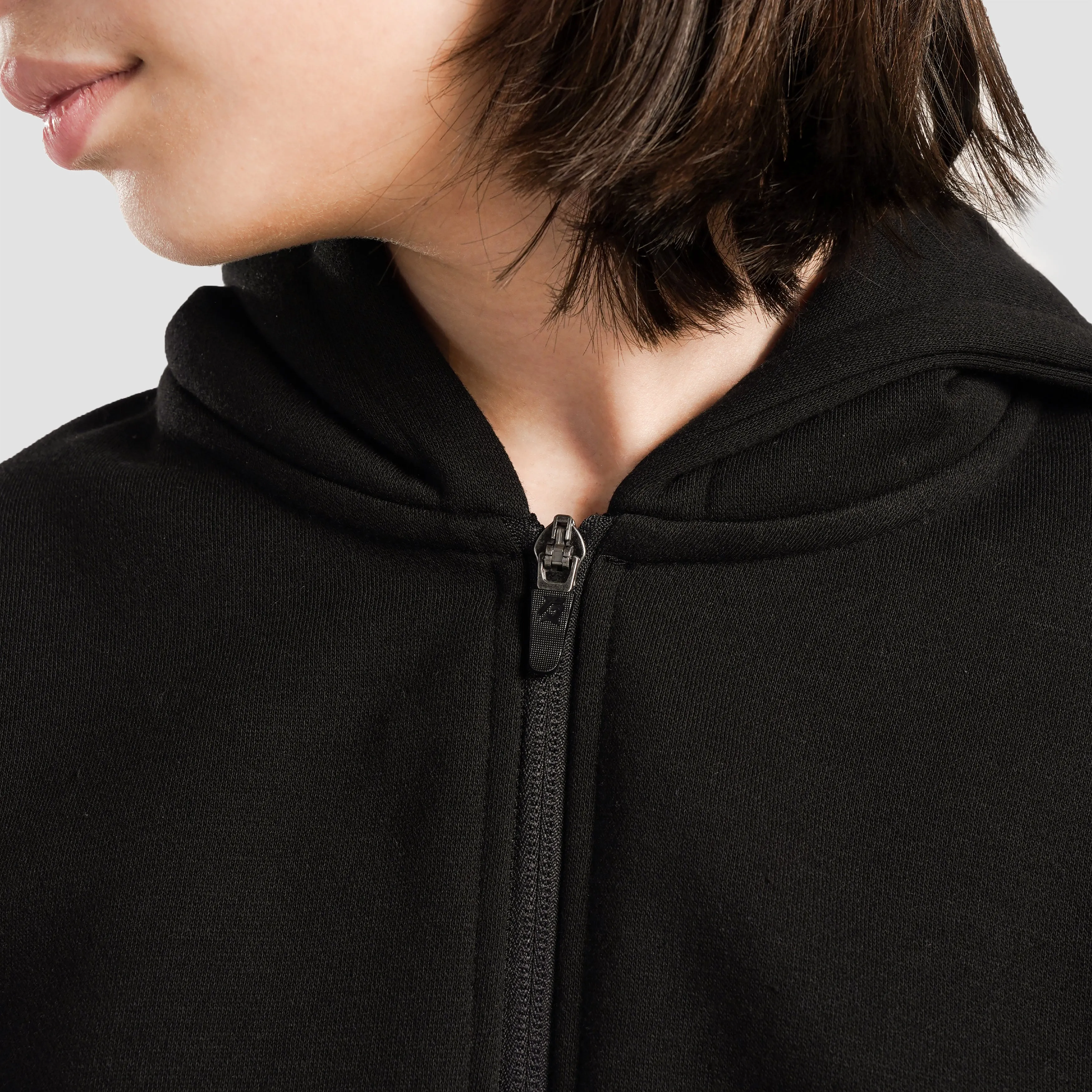 Front Pouch Pocket Hoodie (Black)