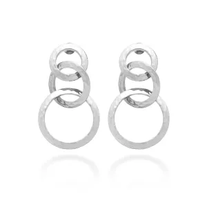 Giovanni Raspini pendant earrings blade silver 925 12096