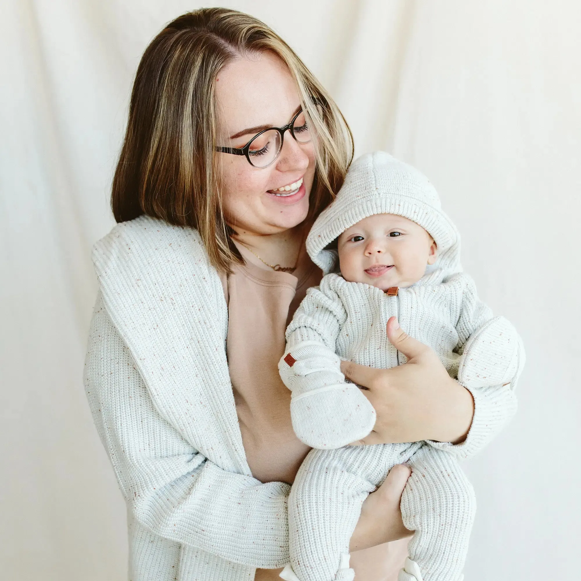 Goumikids - Baby Mitts - Knit - Shell