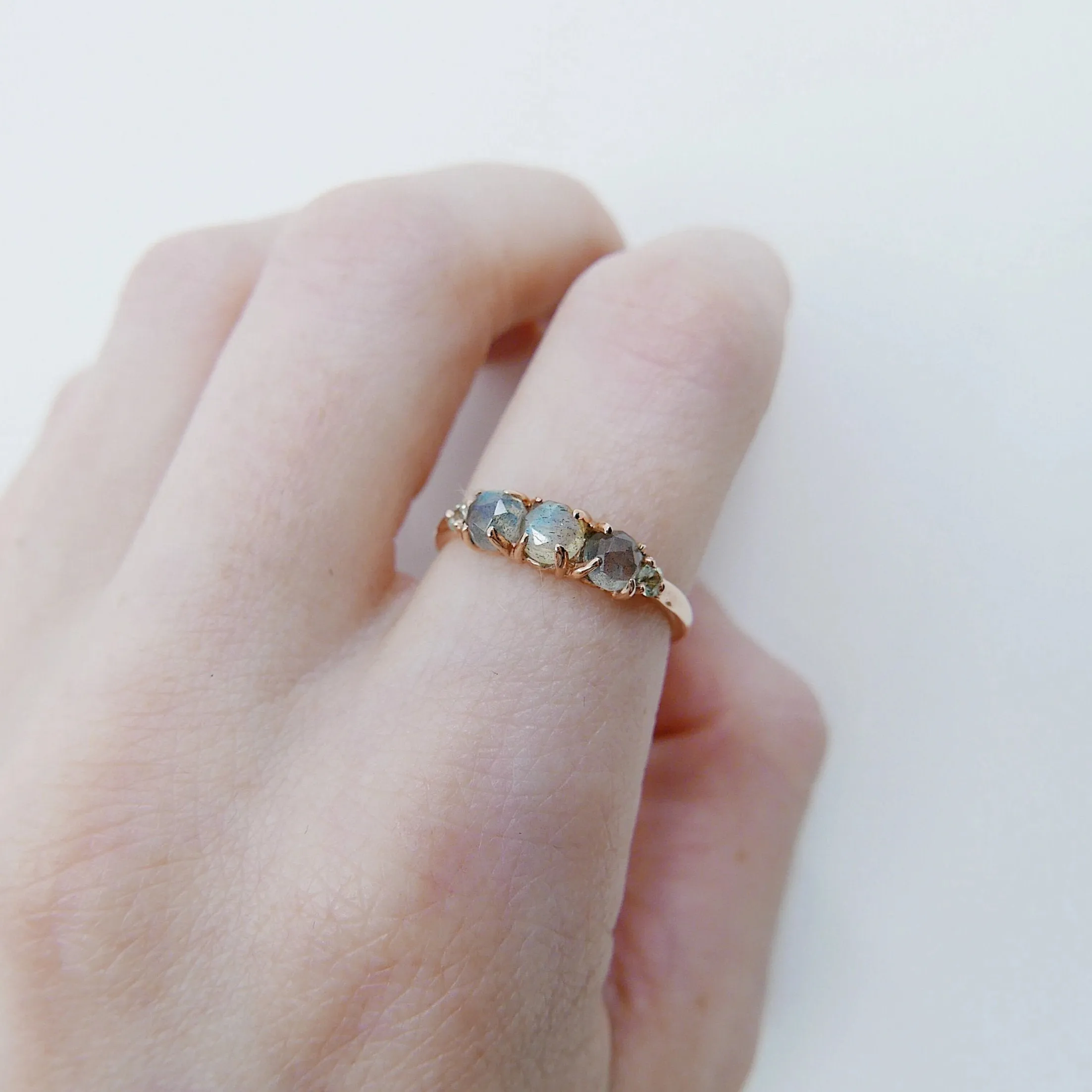 Hailey Labradorite Ring - RTS