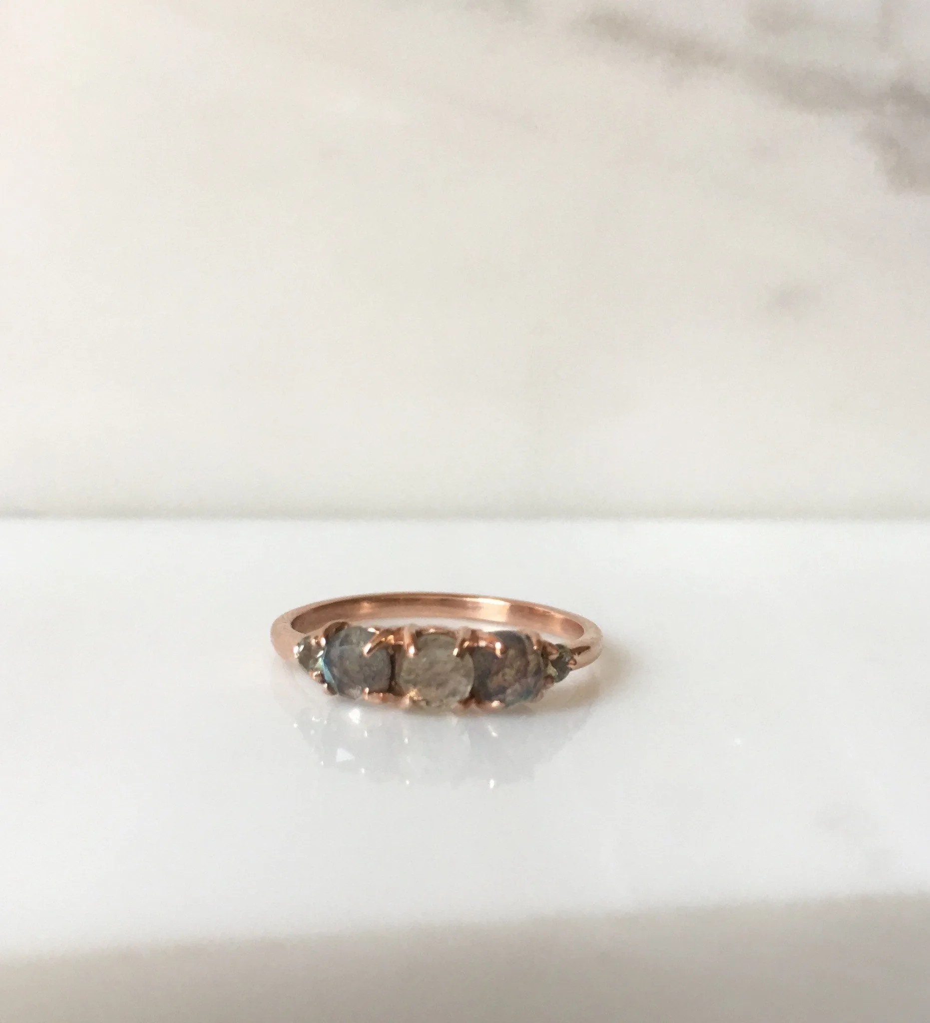 Hailey Labradorite Ring - RTS