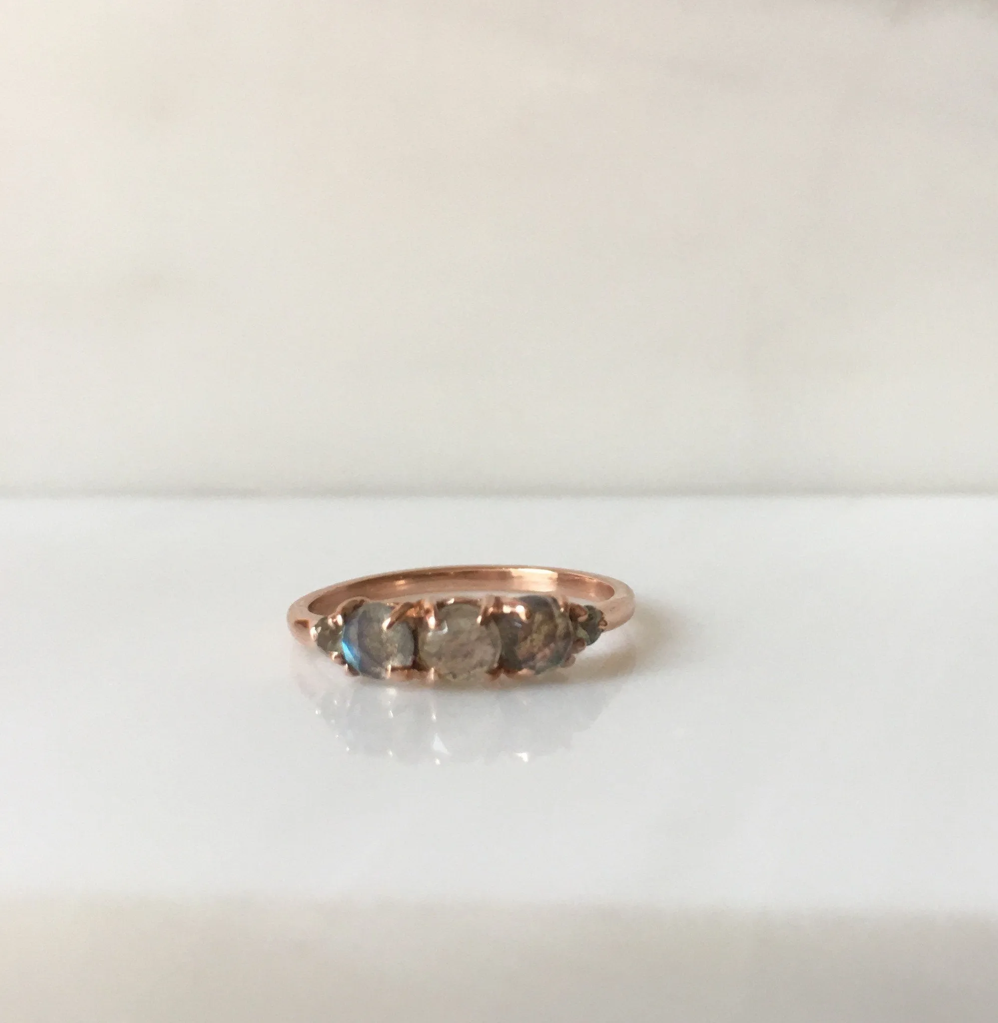 Hailey Labradorite Ring - RTS
