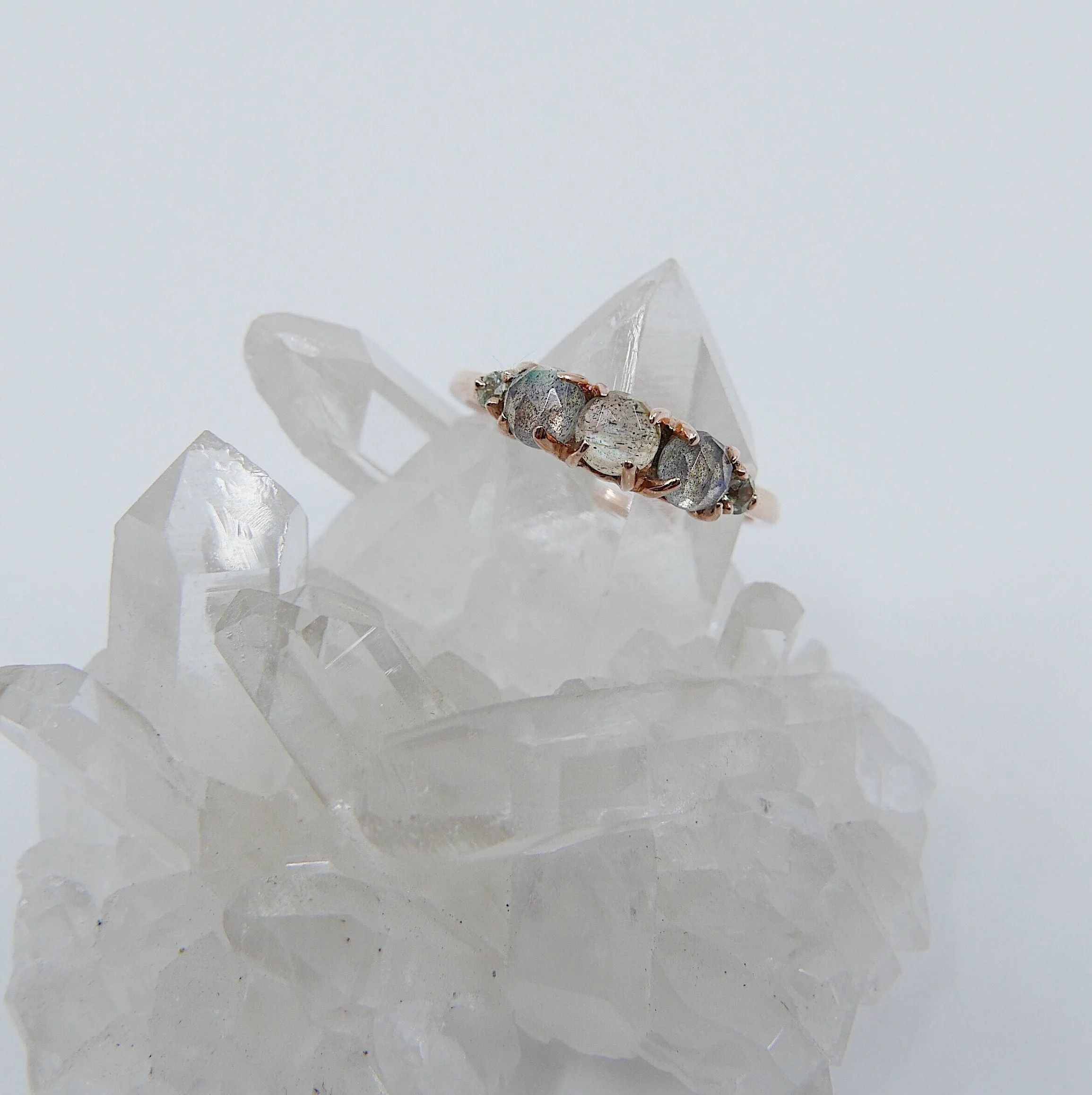 Hailey Labradorite Ring - RTS