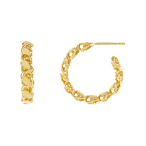 Harem Chain Hoop Earring