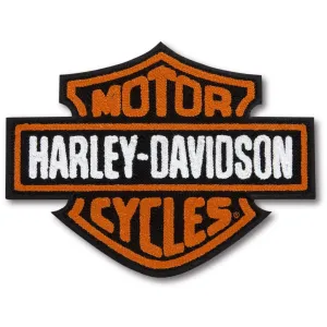 Harley-Davidson® Vintage Bar & Shield Logo Iron-On Patch
