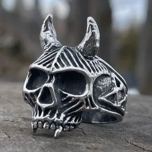Hornified - Skull ring (#034)