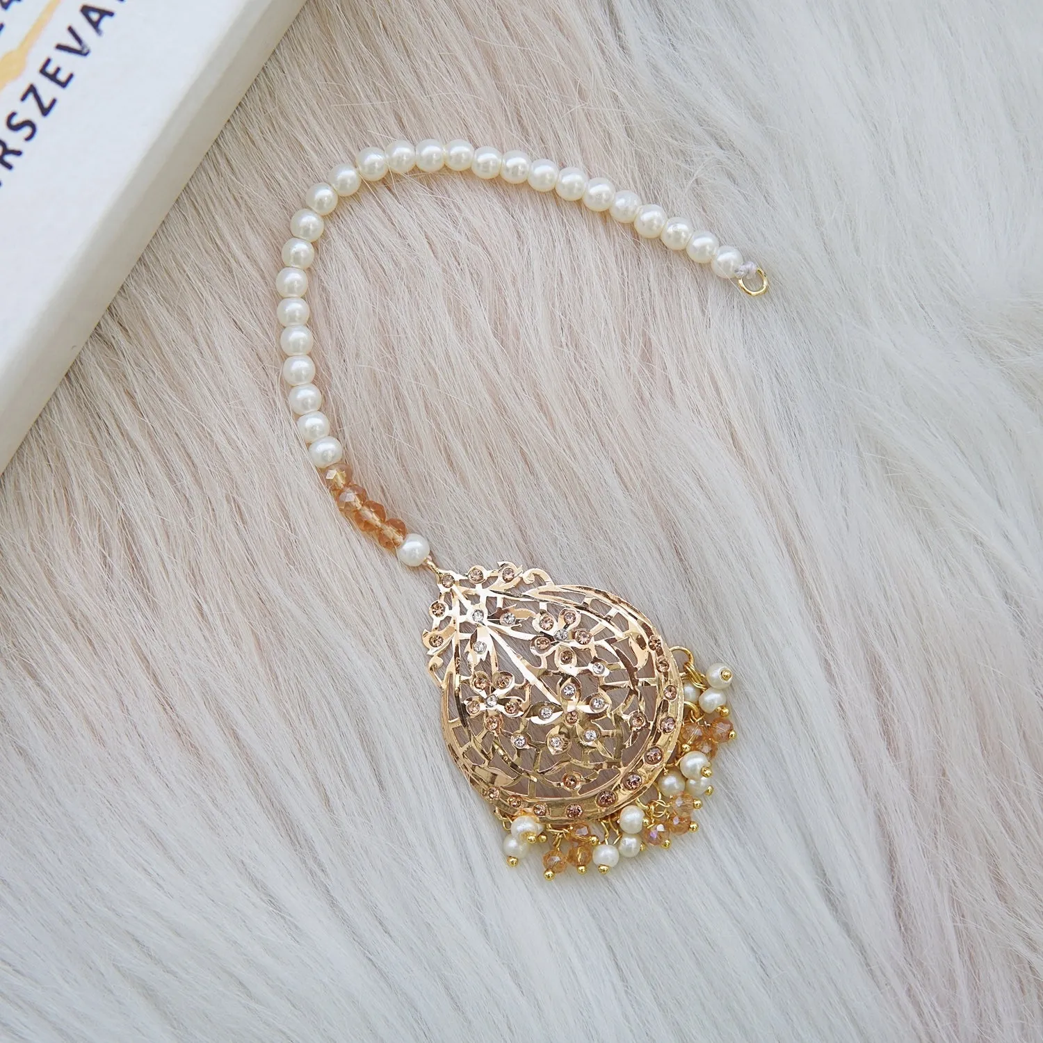Hyderabadi Gold Plated Teeka