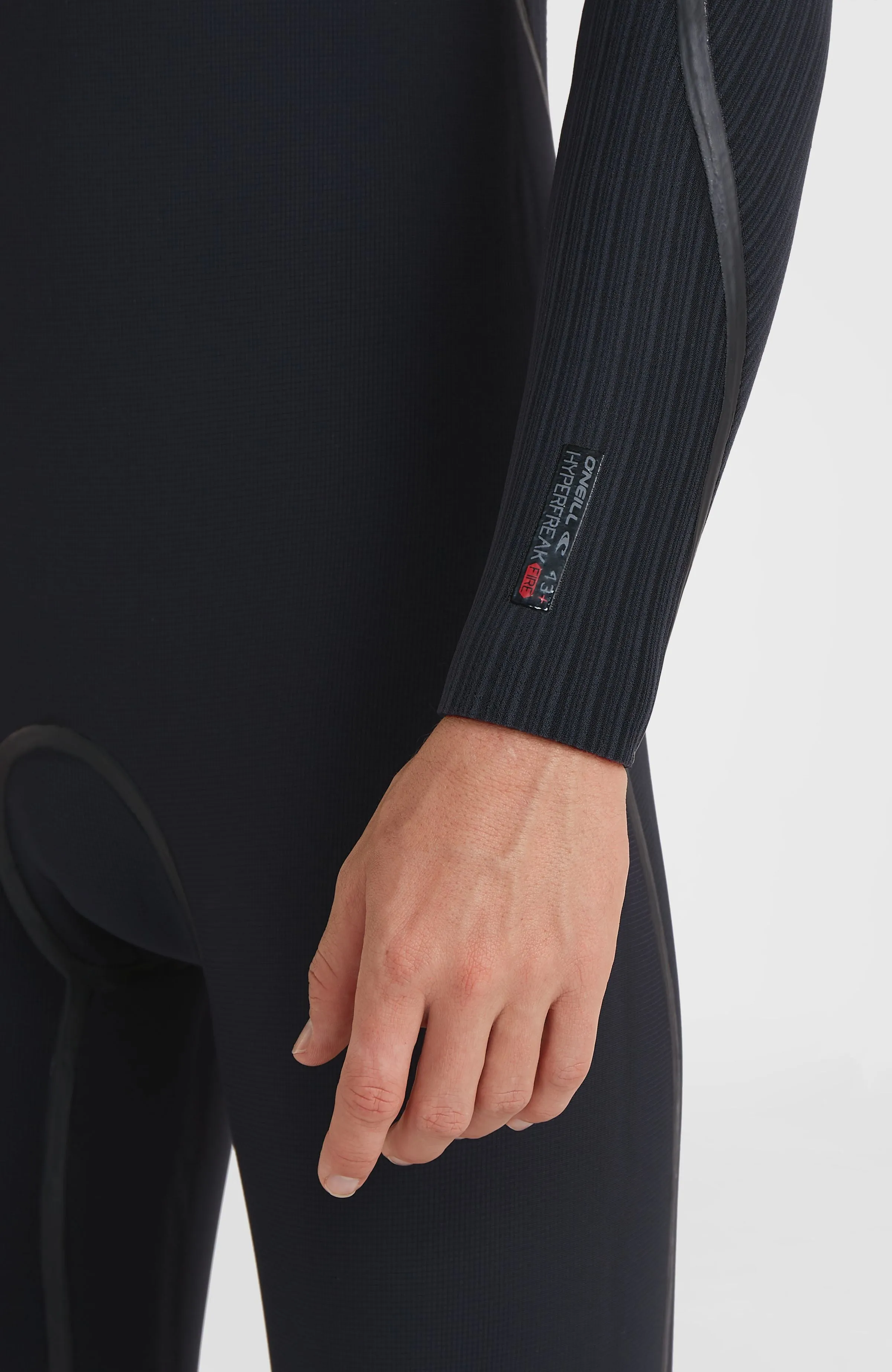 Hyperfreak Fire 4/3 mm Back Zip Full Wetsuit | BLACK/BLACK