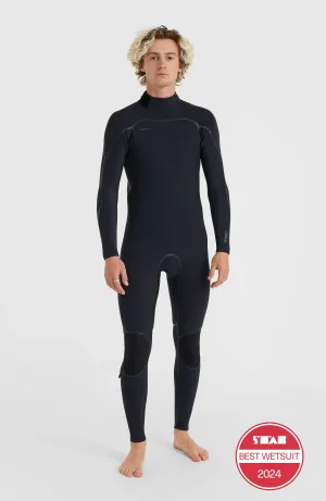 Hyperfreak Fire 4/3 mm Back Zip Full Wetsuit | BLACK/BLACK