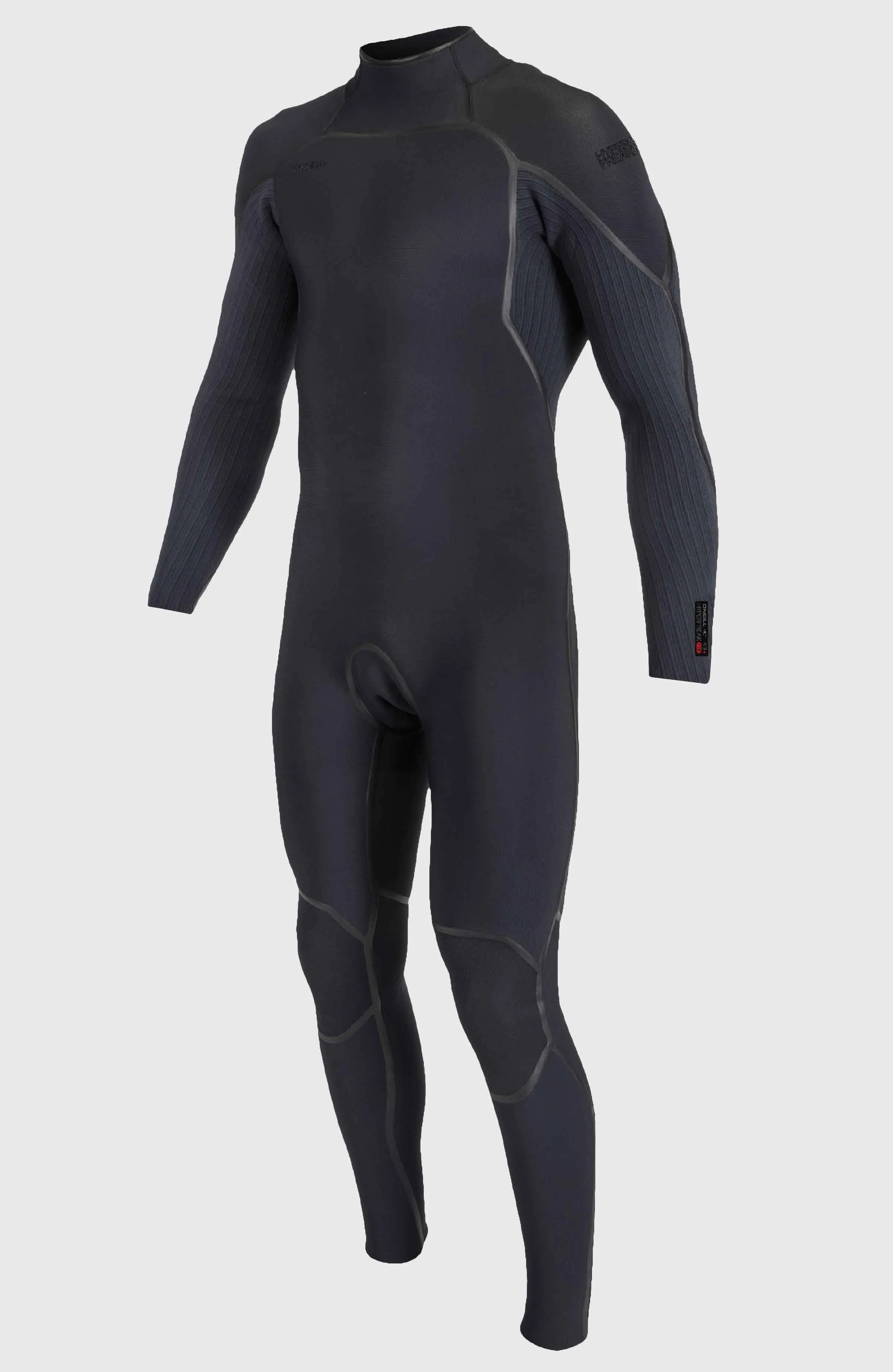Hyperfreak Fire 4/3 mm Back Zip Full Wetsuit | BLACK/BLACK