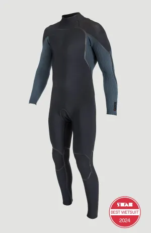 Hyperfreak Fire 5/4 mm Back Zip Full Wetsuit | BLACK/CADET BLUE