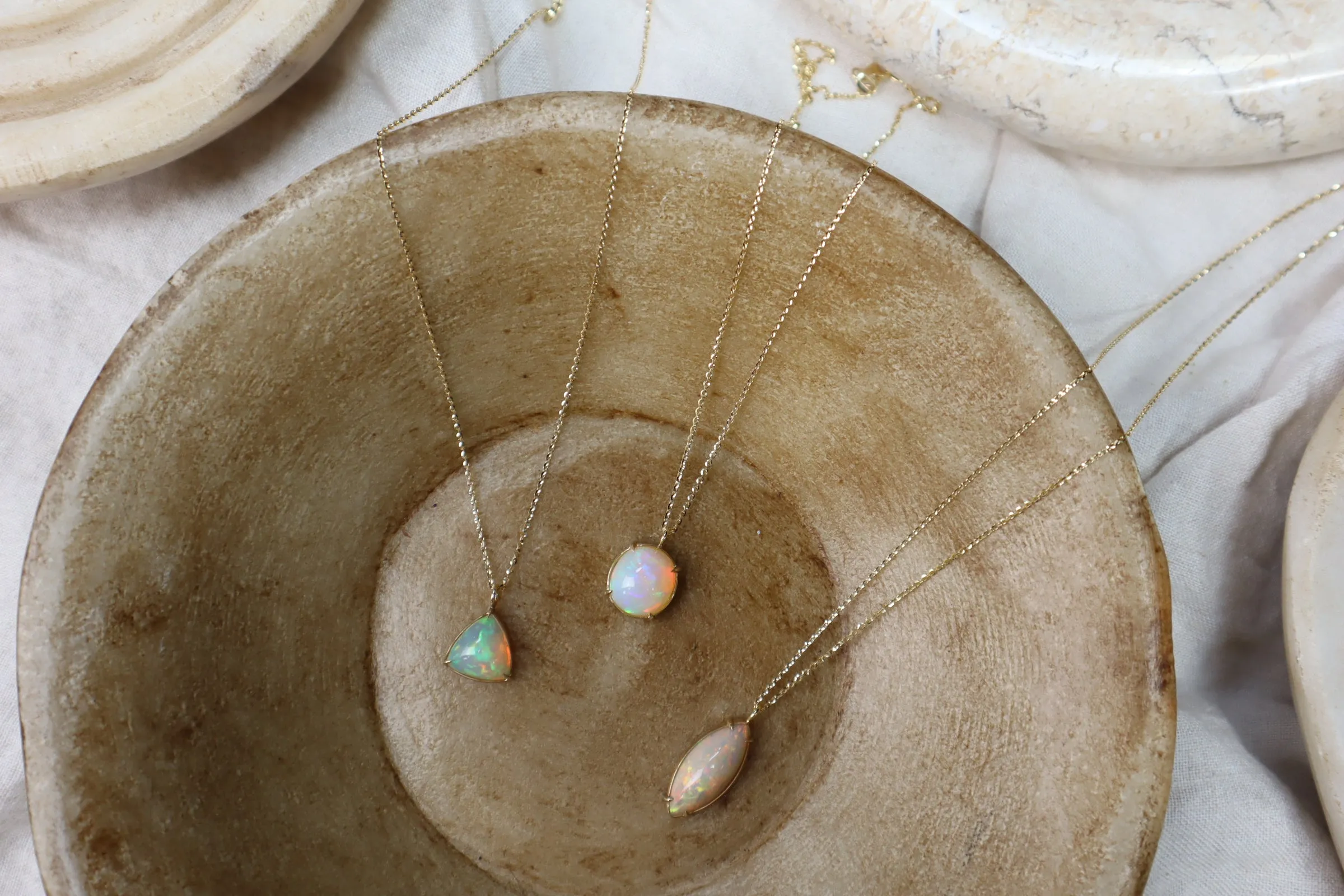 Indian Stone Jewelry Dish