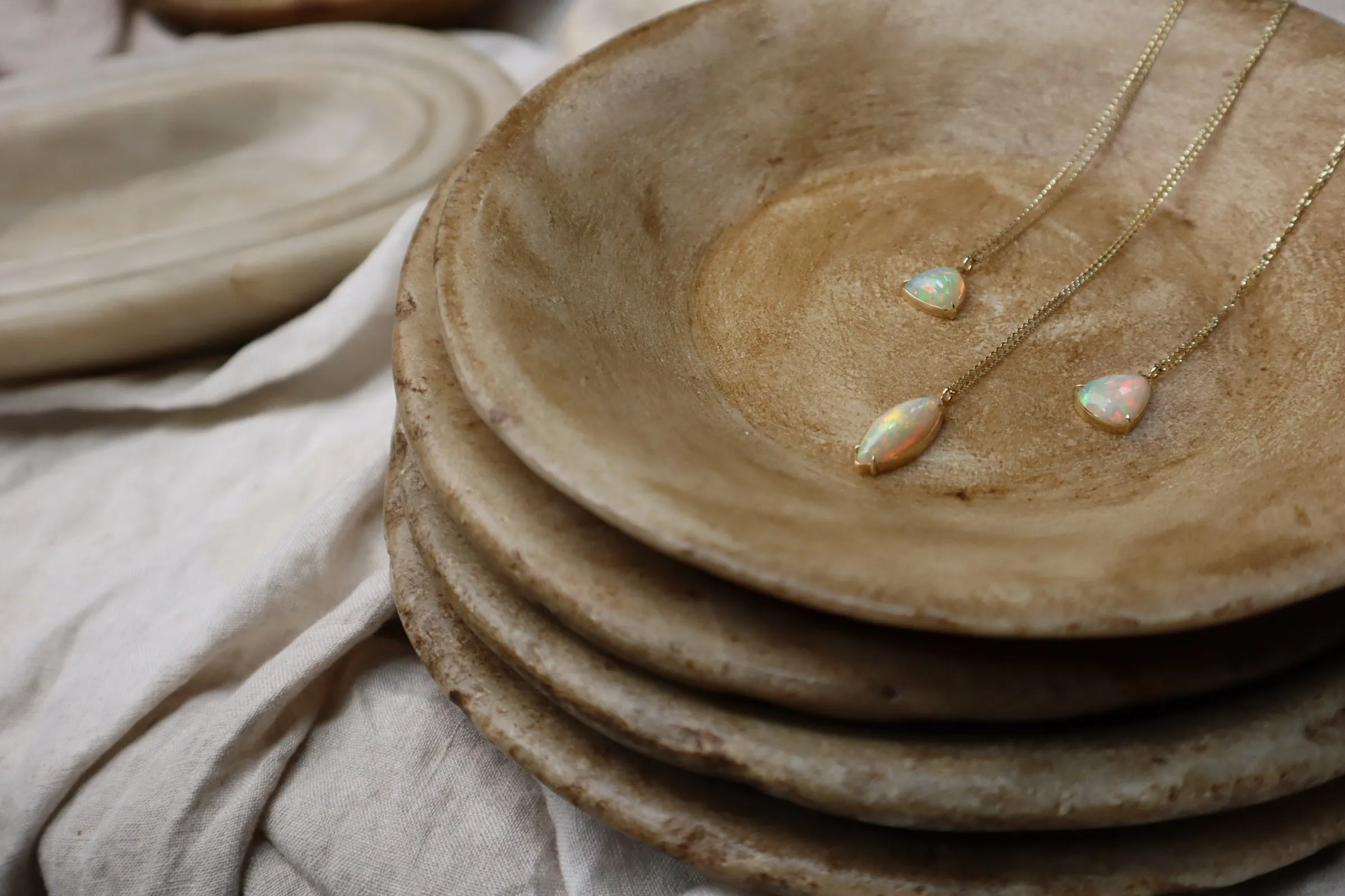 Indian Stone Jewelry Dish