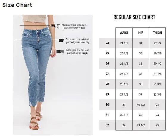Indigo Sky Skater Jeans