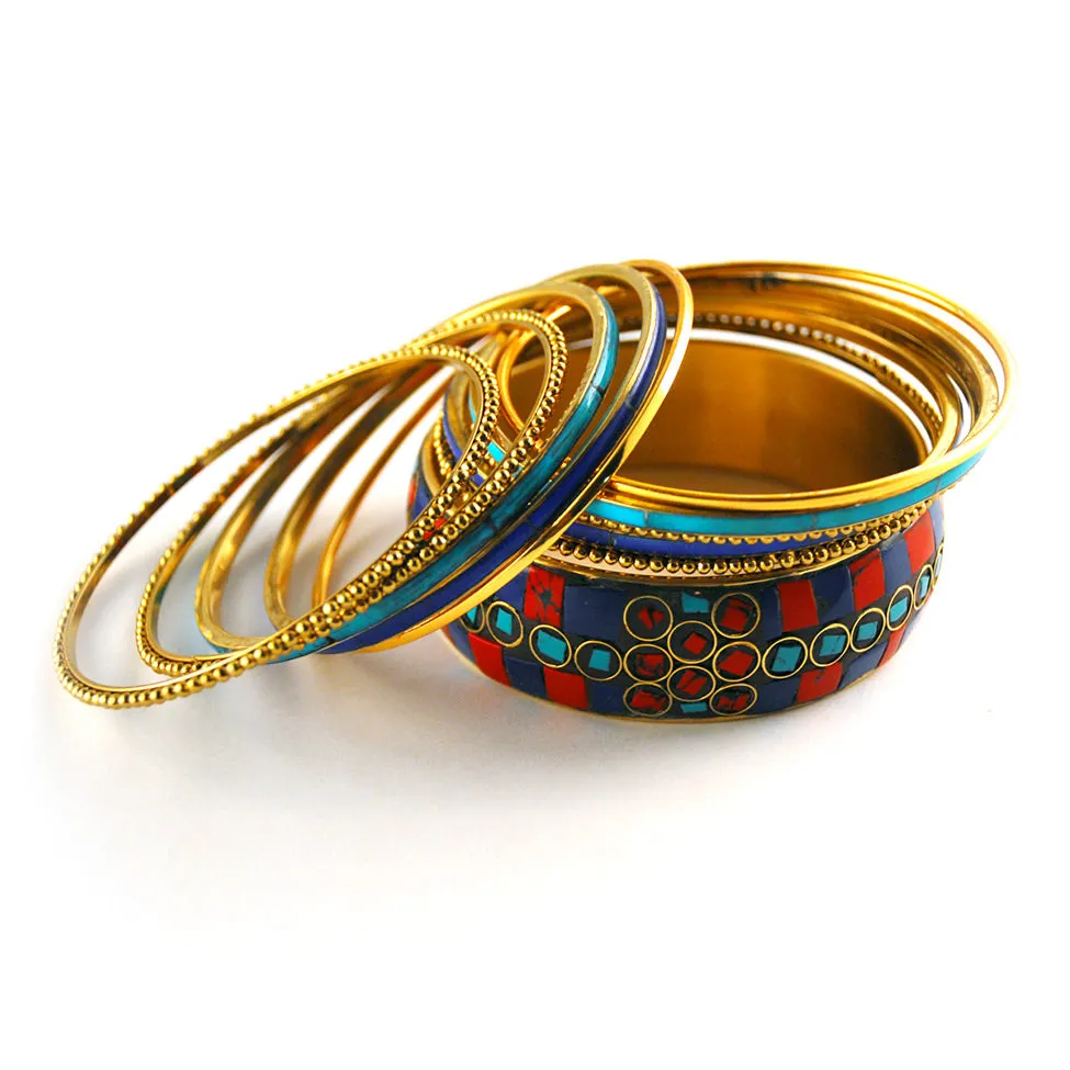 Iris: Sophia Assorted Bangle Bracelet
