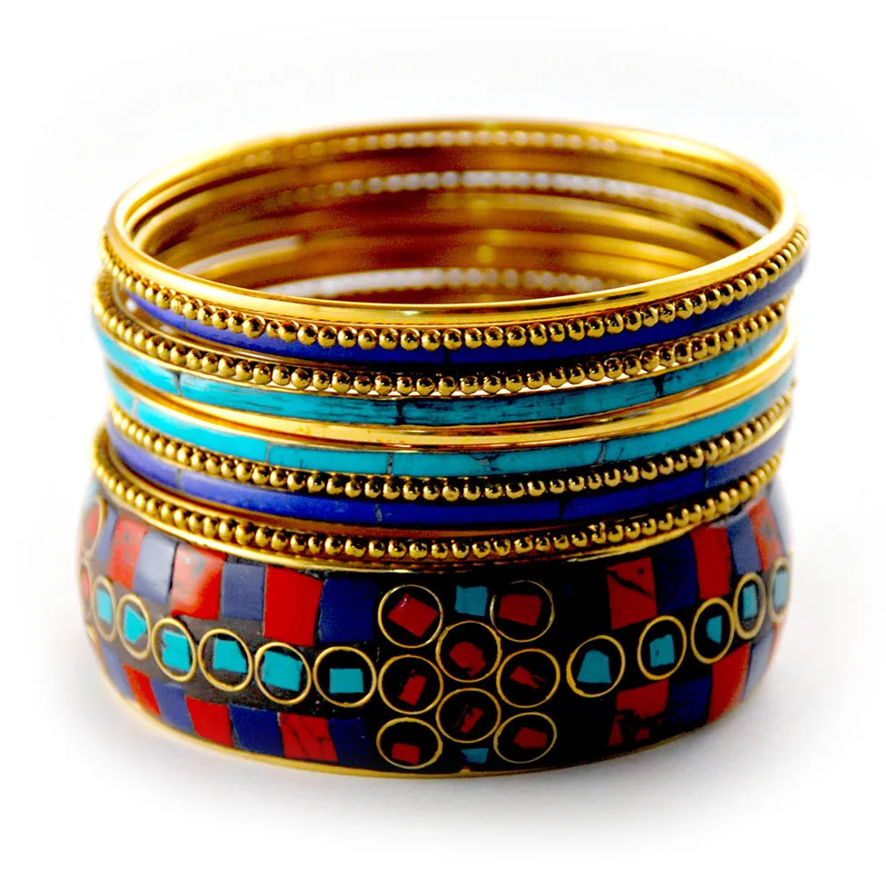 Iris: Sophia Assorted Bangle Bracelet