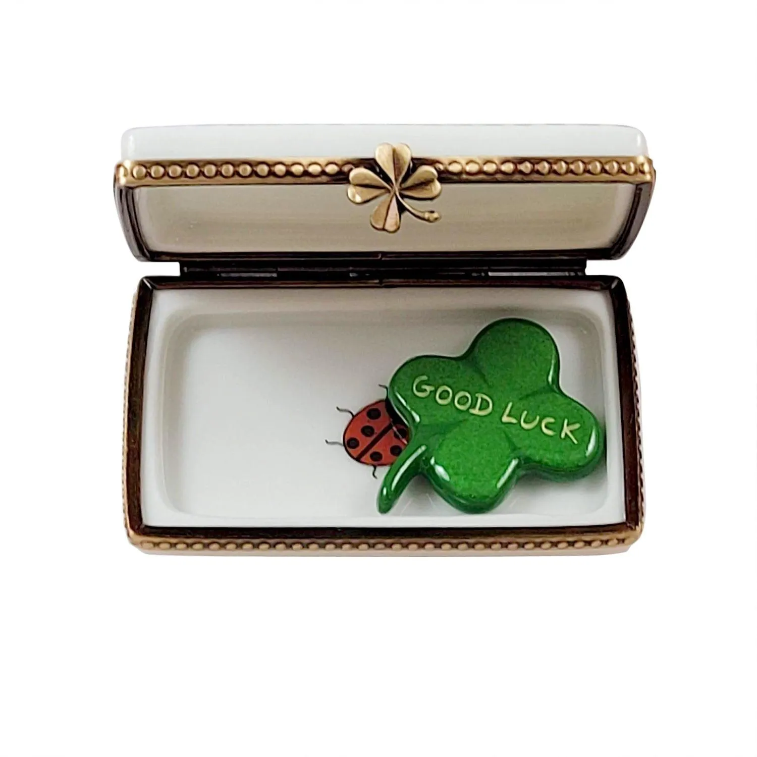 Irish Good Luck Clover - Removable and Portable