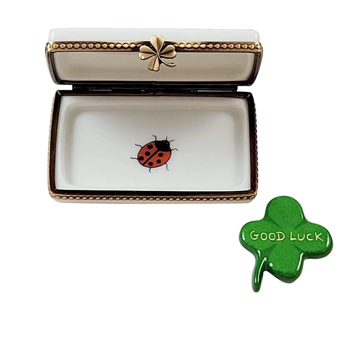 Irish Good Luck Clover - Removable and Portable