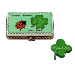 Irish Good Luck Clover - Removable and Portable