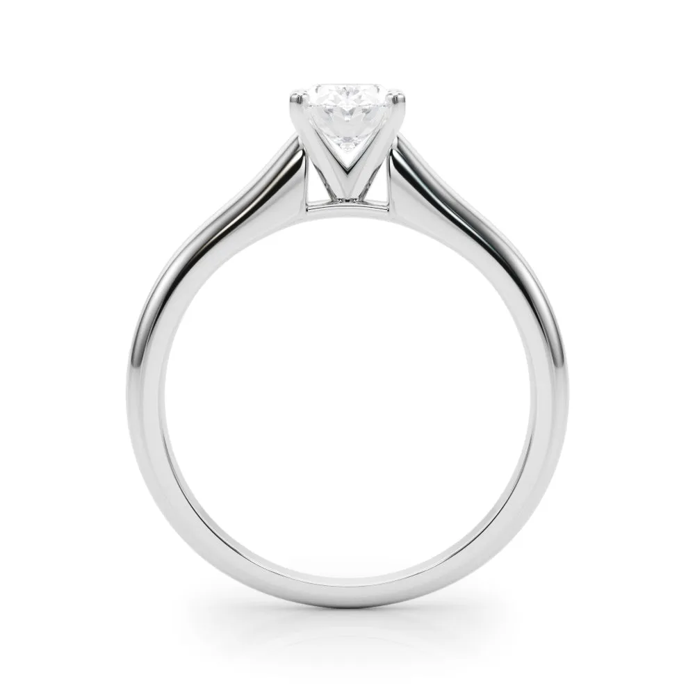 Isabella Oval Diamond Solitaire Engagement Ring