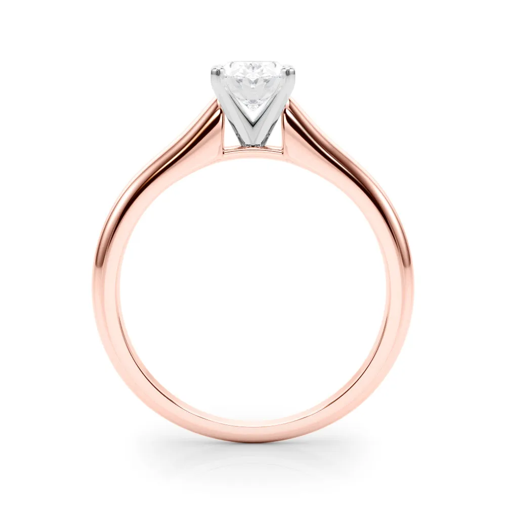 Isabella Oval Diamond Solitaire Engagement Ring