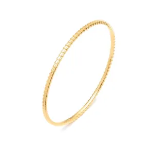 Isiro Gold Vertebrae Bangle