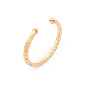 Isiro Gold Vertebrae Bracelet