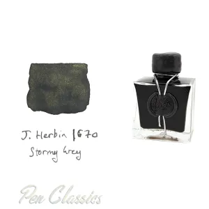 Jacques Herbin 1670 Anniversary Ink Stormy Grey 50ml