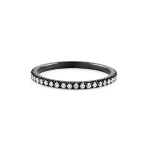 Jado Ebony -  Eternity Ring