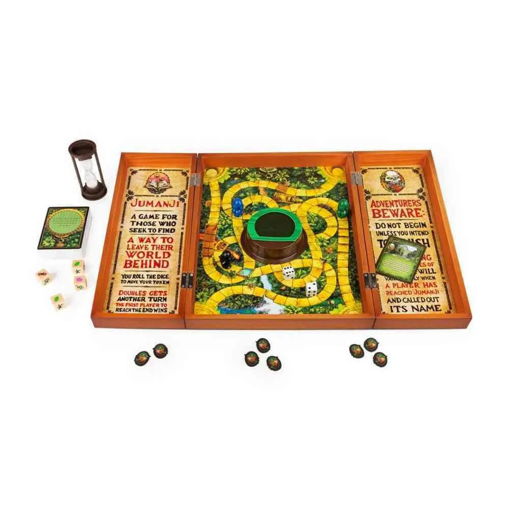 Jumanji Game Wood Dark