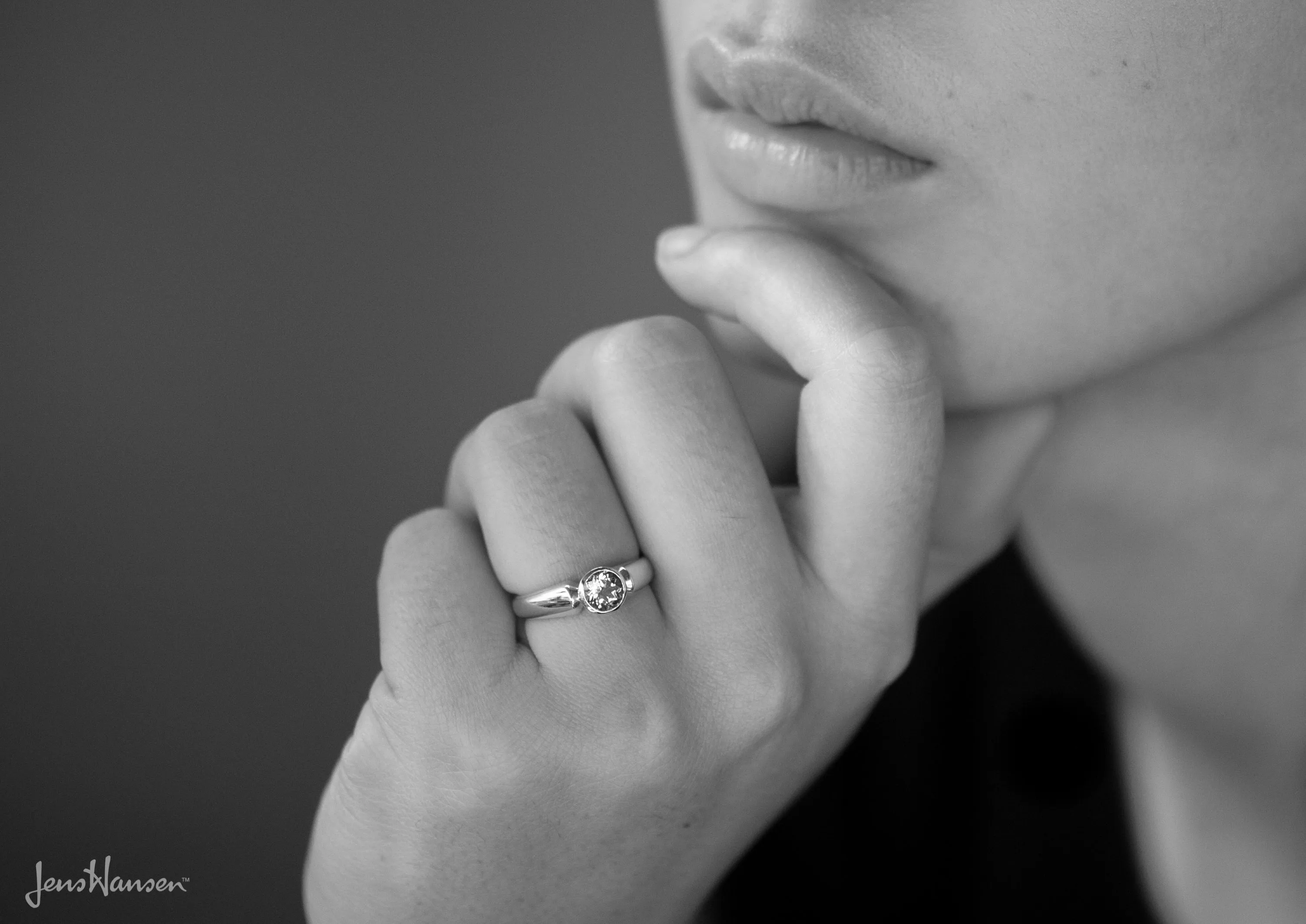 JW78 Gemstone Ring, Sterling Silver