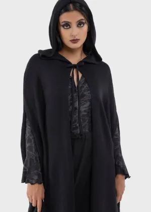 Killstar Spectral Cloak Black