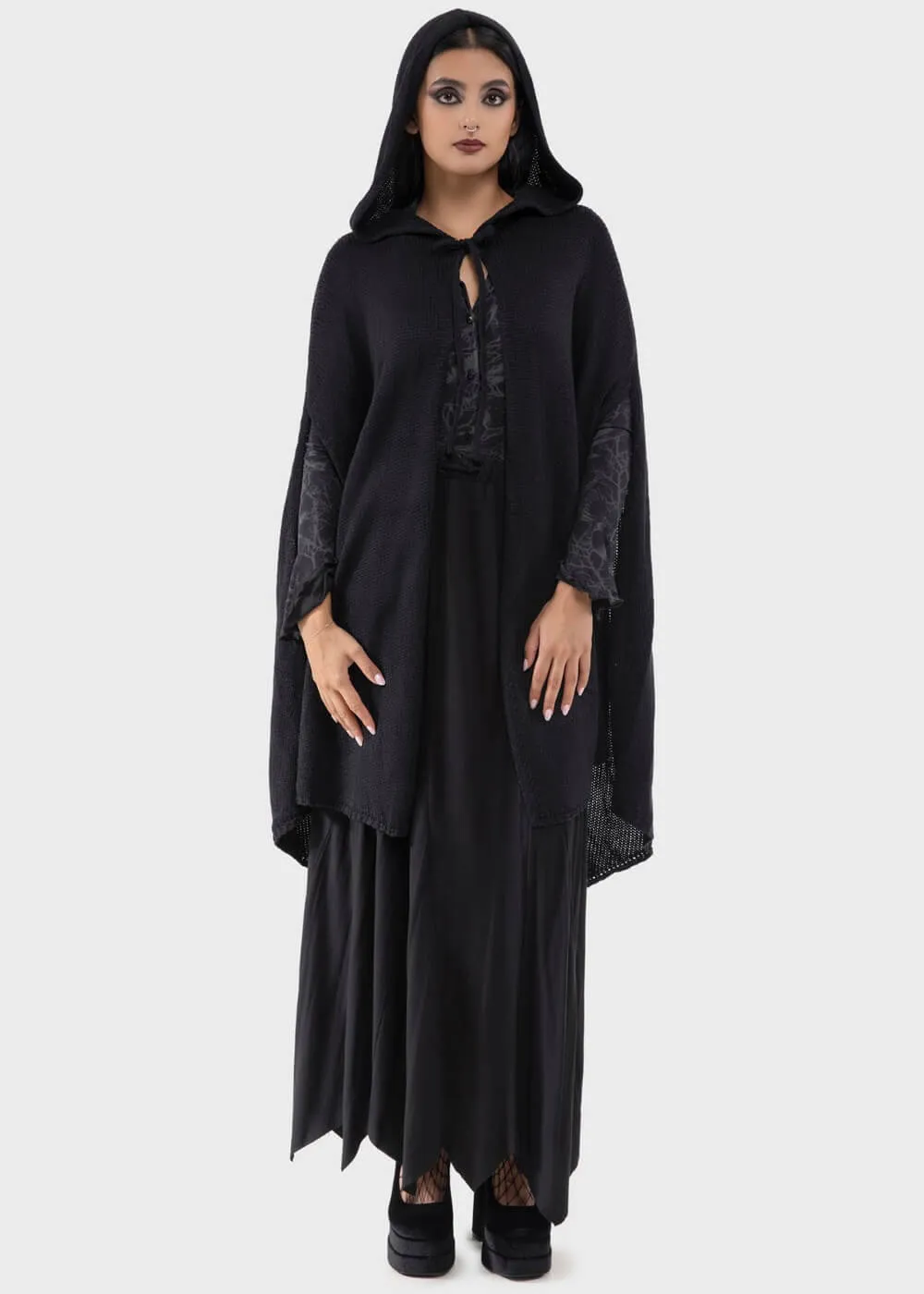 Killstar Spectral Cloak Black