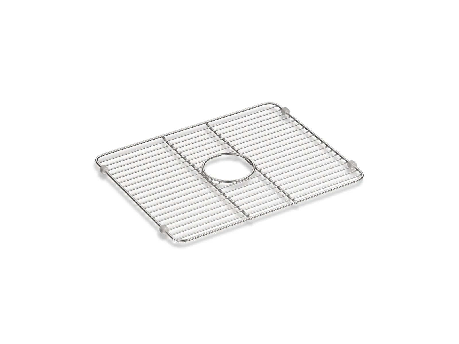KOHLER K-5137 Iron/Tones Stainless steel large sink rack, 18-1/4" x 14-3/8"