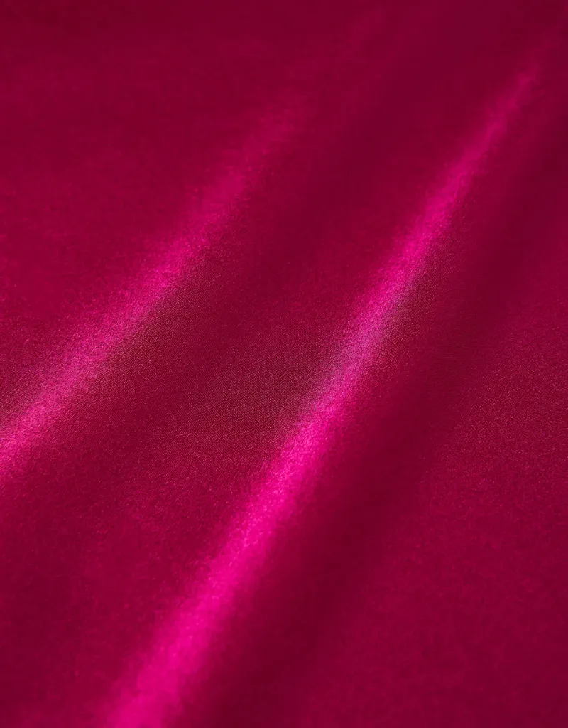 L'agence Tyler Silk Blouse in Ruby