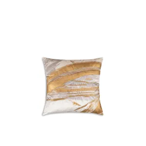 LEAH IVORY GOLD PILLOW