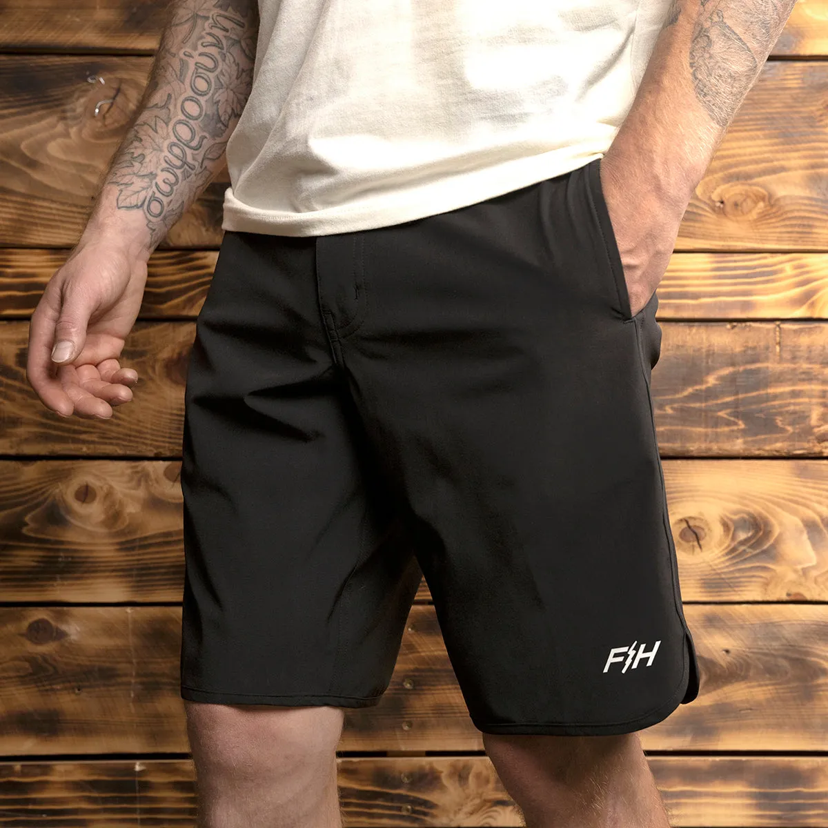 Legend 21" Boardshort - Black