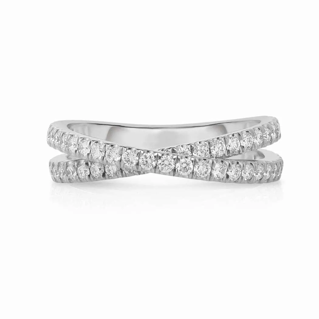 Leila Diamond Wedding Band
