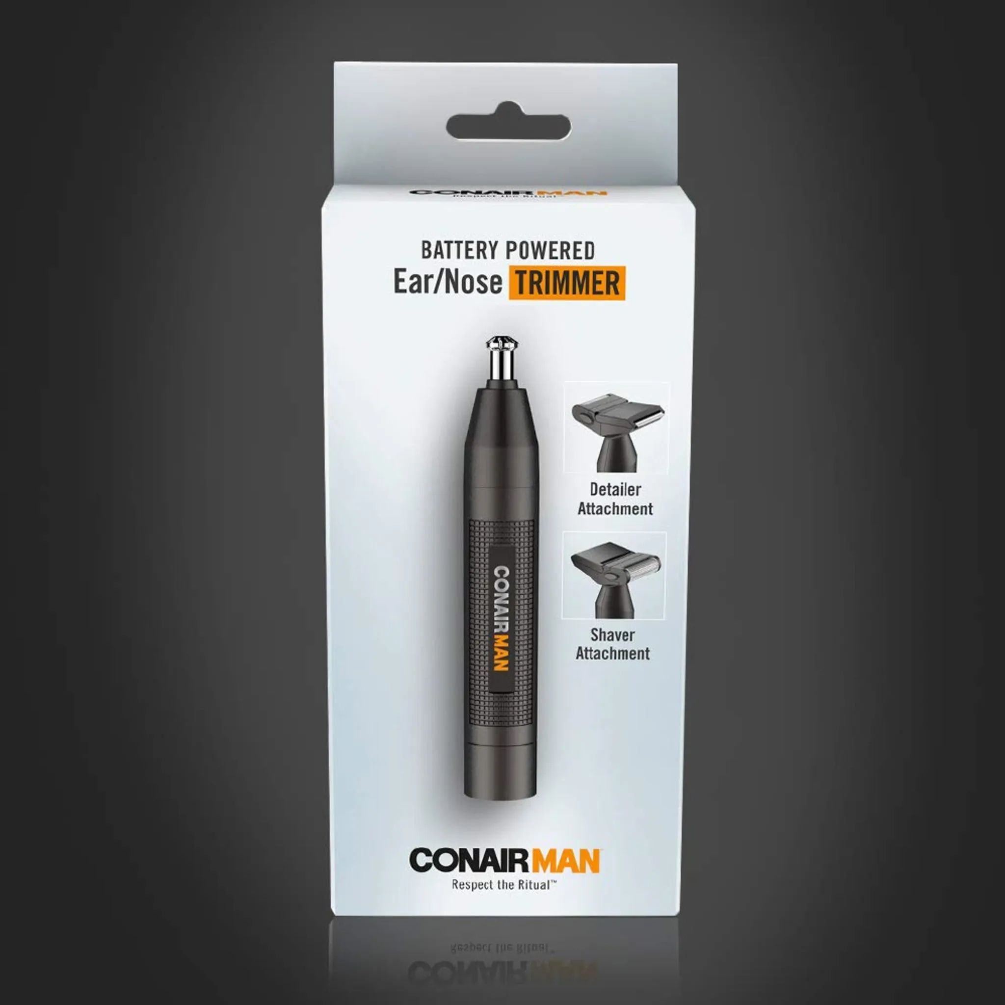 Like New/Unboxed- Conair ConairMAN Battery-Powered Ear/Nose Trimmer