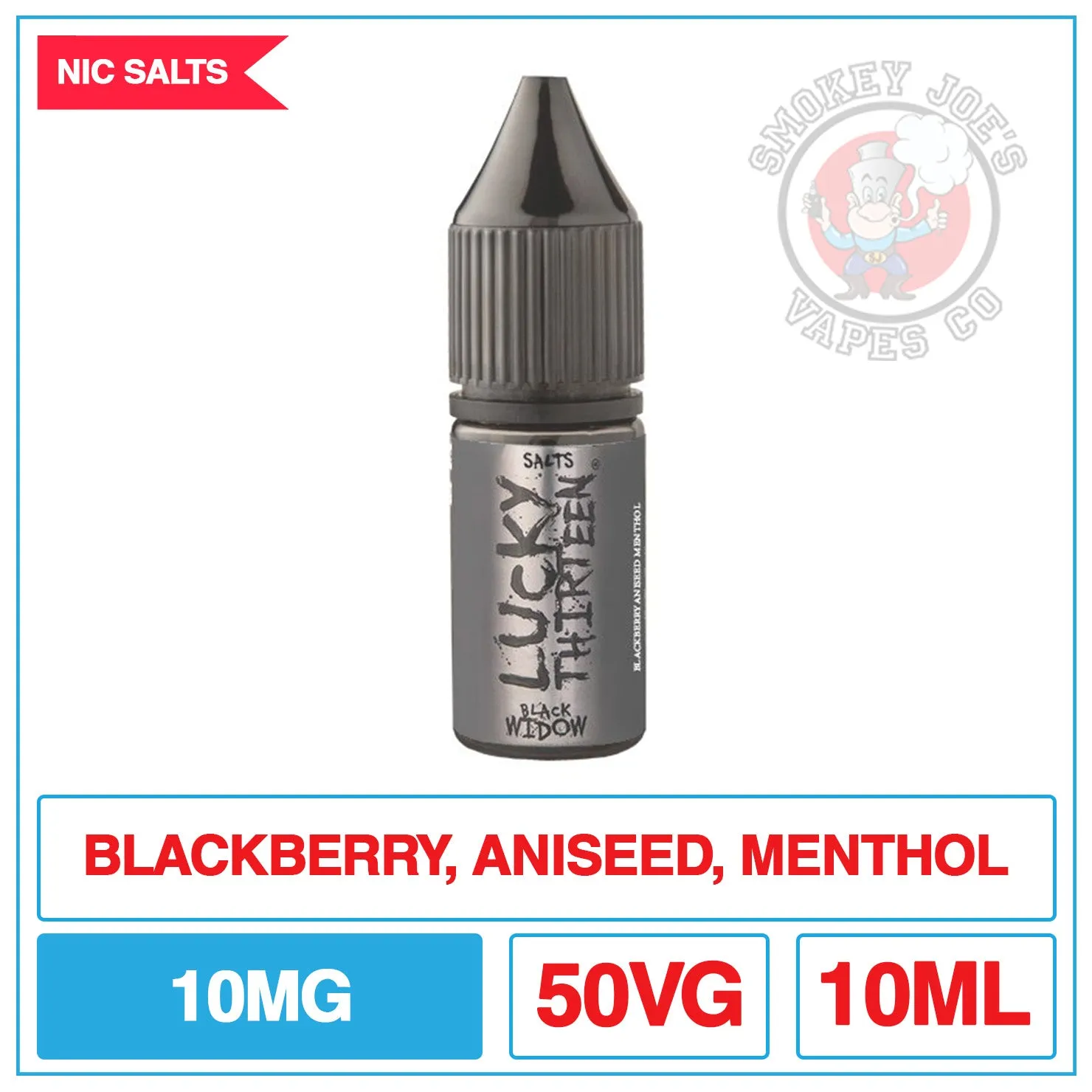 Lucky Thirteen Salts - Black Widow