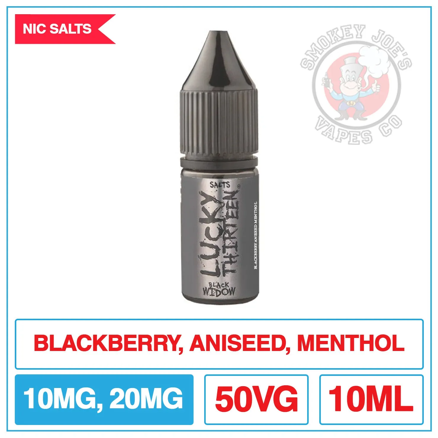 Lucky Thirteen Salts - Black Widow
