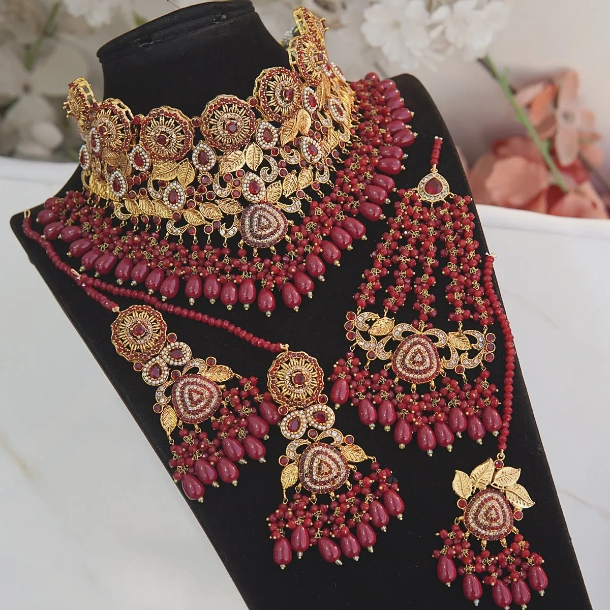 Luxury Gold Plated Bridal Set