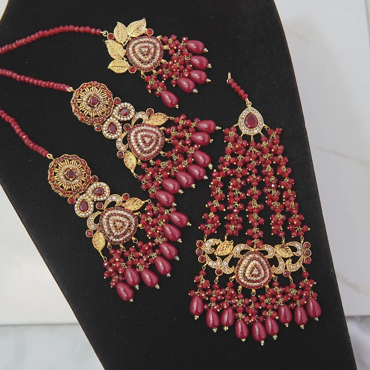 Luxury Gold Plated Bridal Set