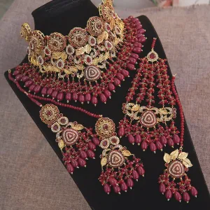 Luxury Gold Plated Bridal Set